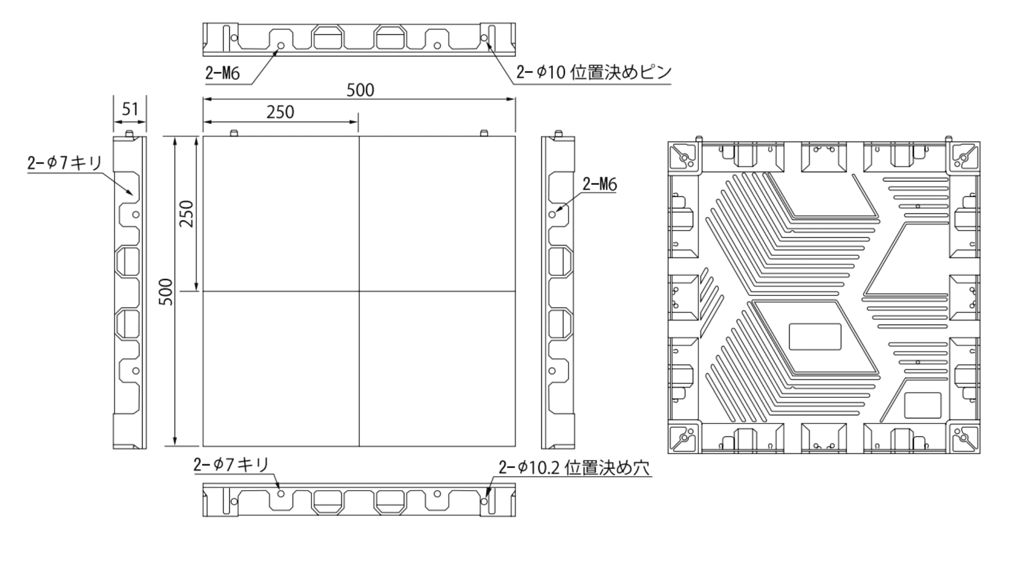 屋内用ディスプレイ キャビネット